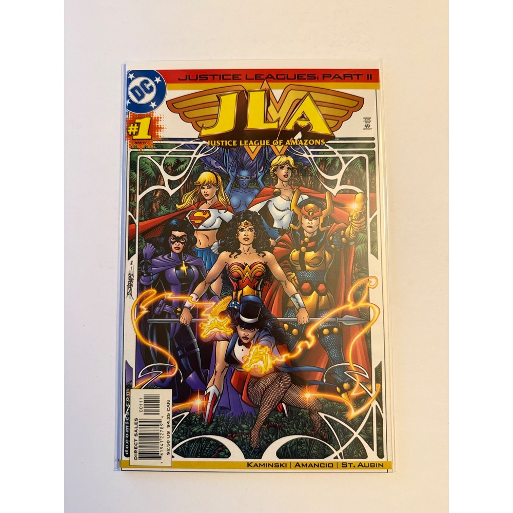 DC Comics Justice League of Amazons 1 Justice Leagues Part II Wonder Woman 2001